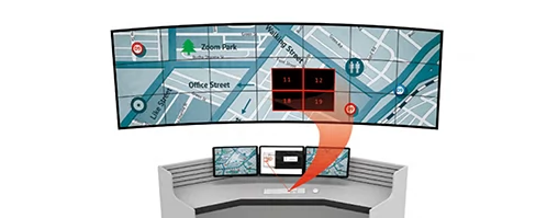 Highlights of Quad-view KVM Receiver-HDMI