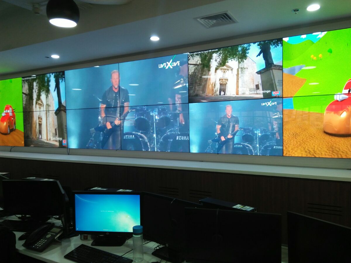 Network Operation Command Center installed in Manila